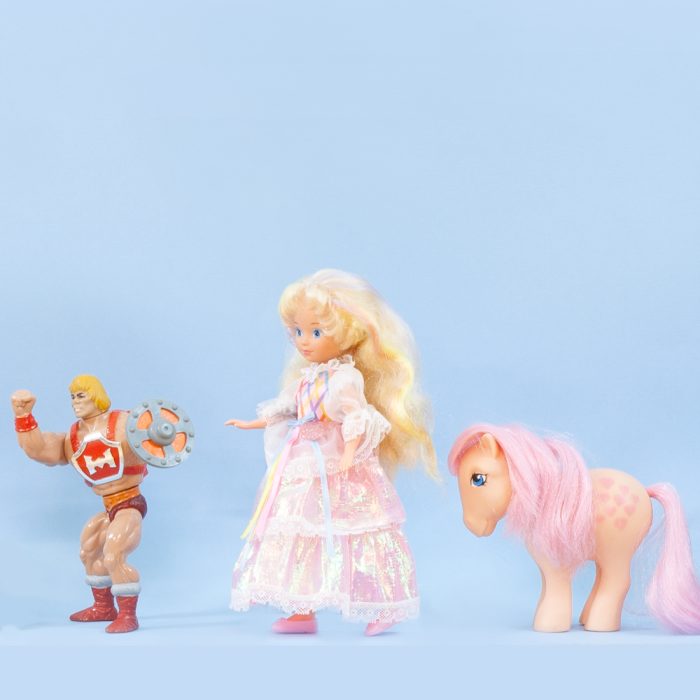 1980-luvun leluja, Lady lovely locks, He-Man ja My Little Pony.